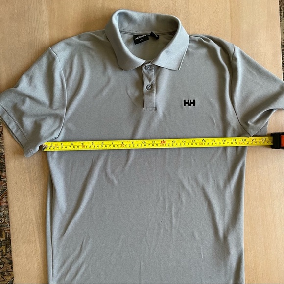 Helly Hansen Light Gray Polo Shirt for Men - Picture 7 of 9